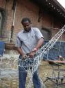 Joe l'artiste sculpteur au Job