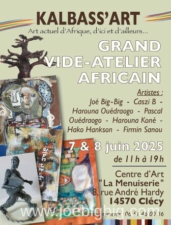 Kalbass'Art vide atelier Africain à Clécy 2025