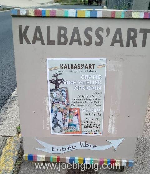 Kalbass'Art organise un Vide Atelier Africain à Clécy 2025.