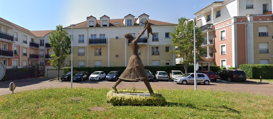 sculpture monumentale Moissy Cramayel 77