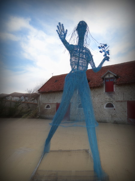woman blue 2